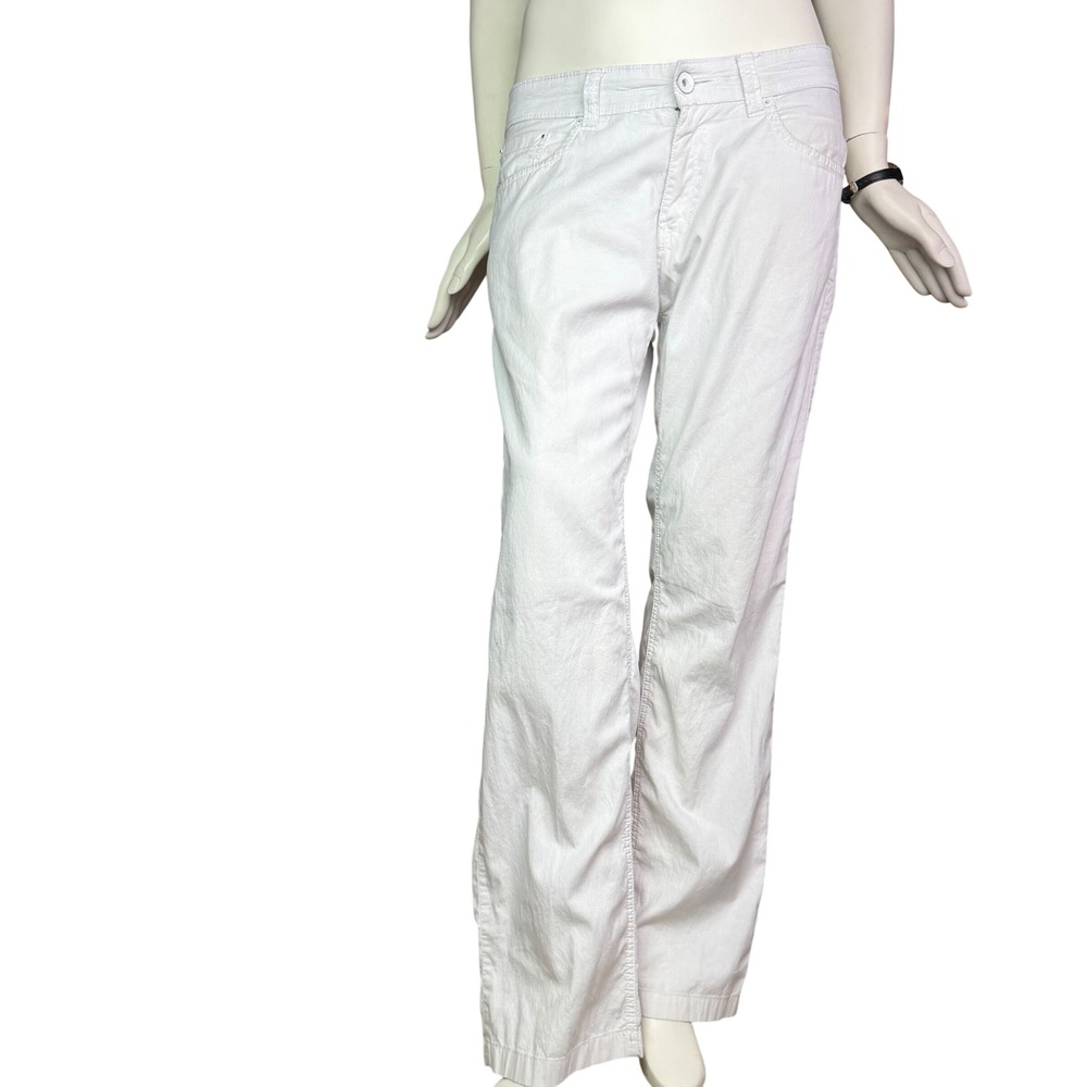 Mufti Off White Straight Leg Pants Lightweight Y2K‎ Skater Minimalist Mens 32x29